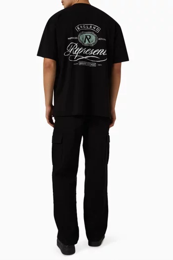 Grand Vintage Hand Drawn T-shirt in Cotton