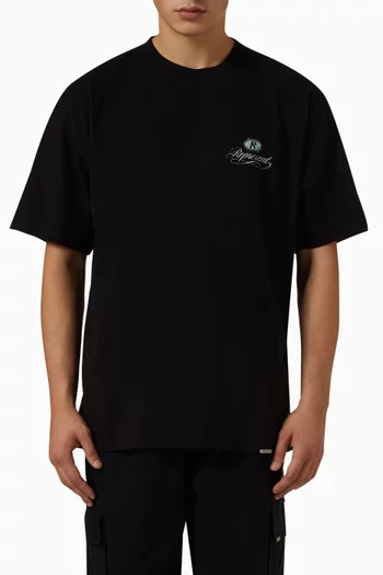 Grand Vintage Hand Drawn T-shirt in Cotton
