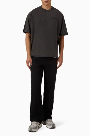 Slub T-shirt in Cotton