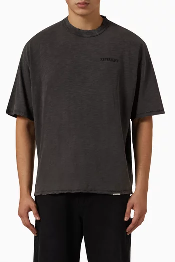 Slub T-shirt in Cotton