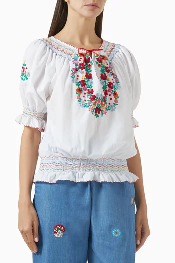 Dora Top in Cotton