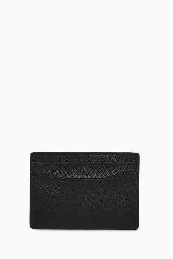 The Utility Snapshot Card Case in Leather