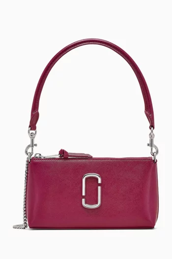 The Snapshot Convertible Shoulder Bag in Leather