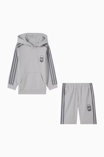 x Minecraft Hoodie & Shorts Set