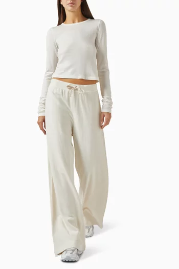 Crop Baby T-shirt in Cotton Blend