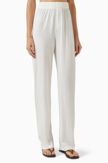 بنطال بيجاما مزيج قطن