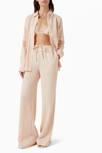 Constance Top in Cotton Gauze