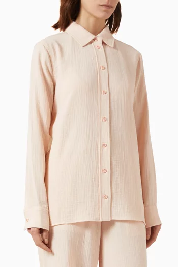Constance Top in Cotton Gauze