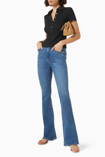 Kearney Button-Down T-shirt in Cotton