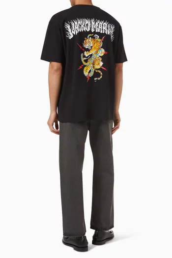 Tim Lehi Washed T-shirt in Cotton