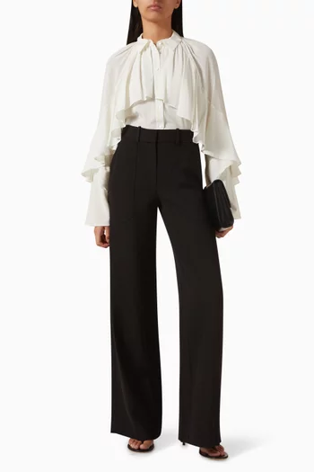 بلوزة ديماريس كشكش