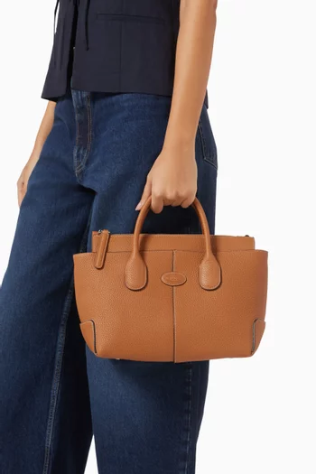 Small Di Top-handle Bag in Leather
