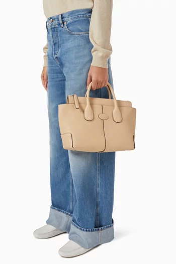 Small Di Top-handle Bag in Leather