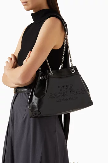 The Chain Sack Bag in Leather