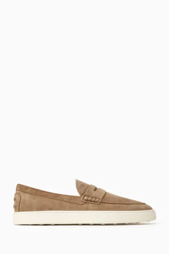Penny Loafers in Suede
