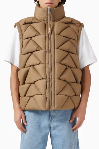 Knit Puffer Vest