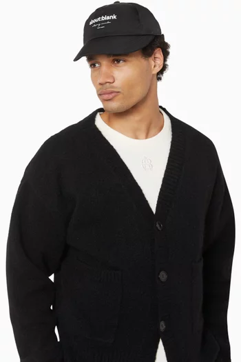 Logo Box Cap in Canvas