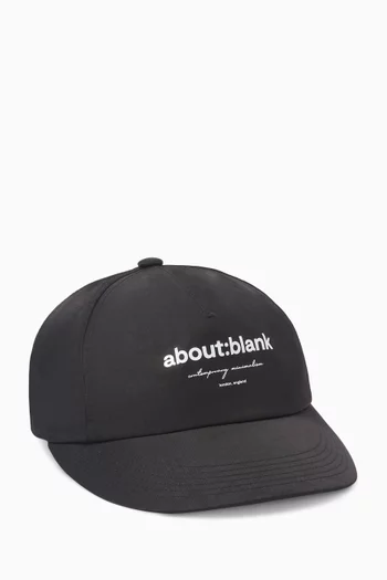 Logo Box Cap in Canvas