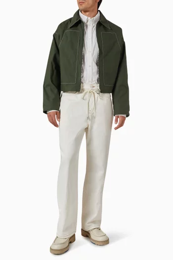 Oxford Script Shirt in Cotton