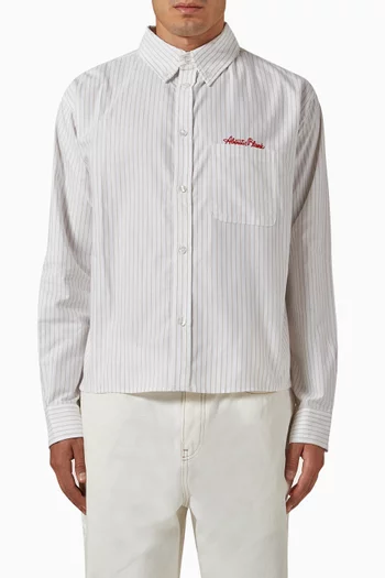 Oxford Script Shirt in Cotton