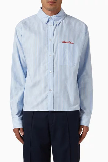 Oxford Script Shirt in Cotton