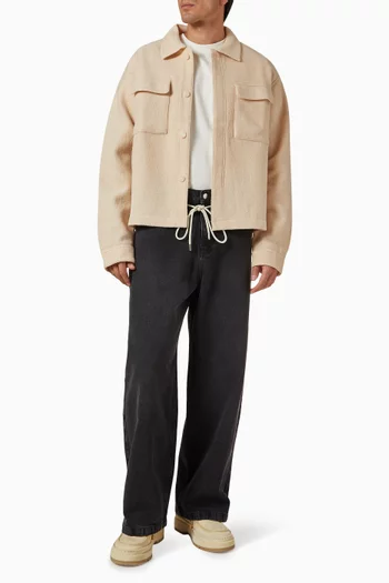 Overshirt in Wool