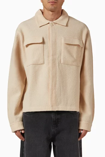 Overshirt in Wool
