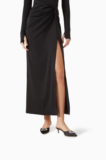 Lily 50 Mules in Satin