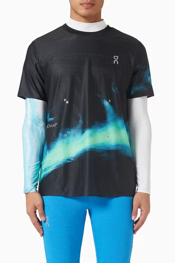 تي شيرت بيس تي بتقنية CleanCloud®‏ قماش شبكي