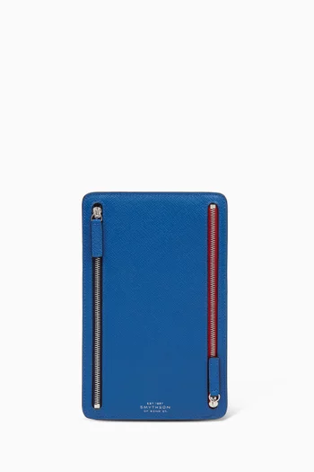 Multi-zip Case in Panama Leathe
