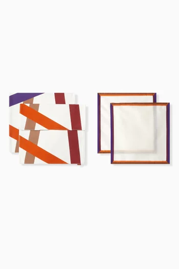 Nastri Placemats and Napkins, Set of 4