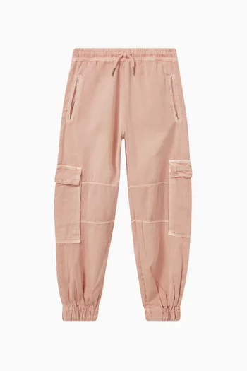 Aliki Cargo Sweatpants in Organic Cotton Twill