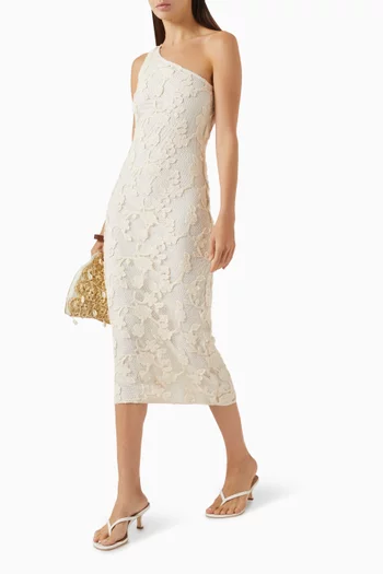 Balm One-shoulder Dress in Cotton