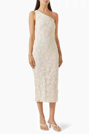 Balm One-shoulder Dress in Cotton