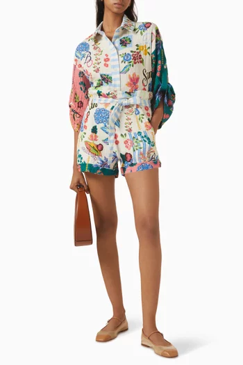 Addison Shorts in Cotton Blend