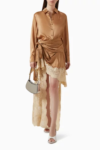 قميص هيبنوتك حرير وستان