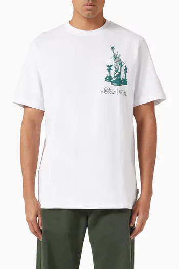 Checkmate T-shirt in Cotton-jersey