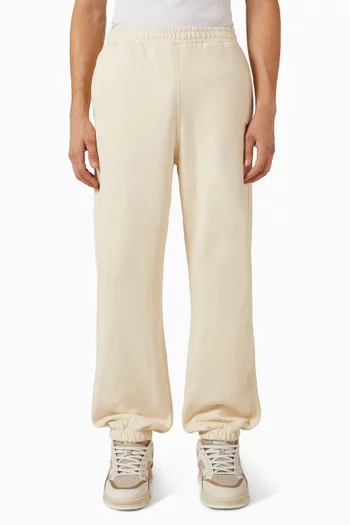 Felipe Patch Sweatpants in Cotton-jersey
