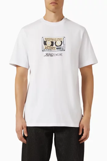 Mix Tape T-shirt in Cotton-jersey