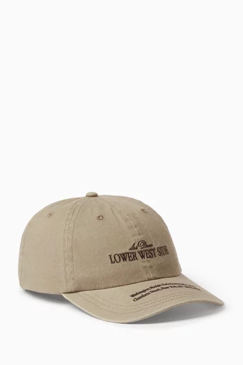 West Side Dad Cap in Cotton-twill