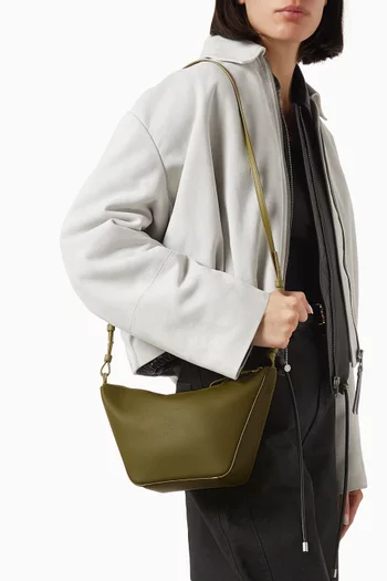 Mini Hammock Hobo Bag in Calfskin