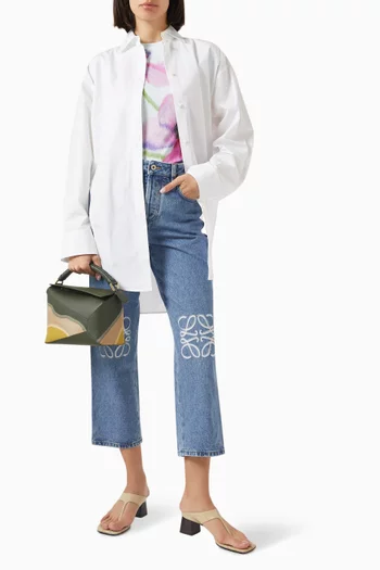 Floral-print T-shirt