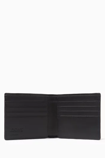 Puzzle Edge Bifold Wallet in Leather