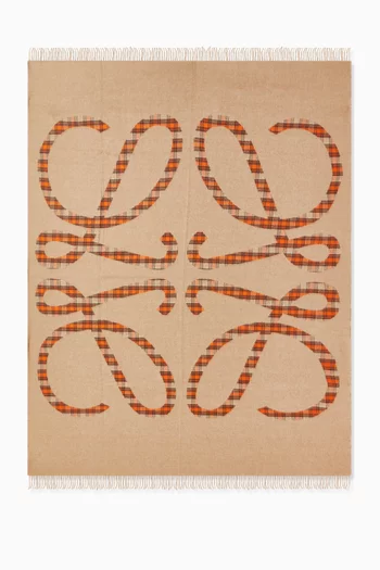 بطانية بشعار الماركة، 140 × 180 سم