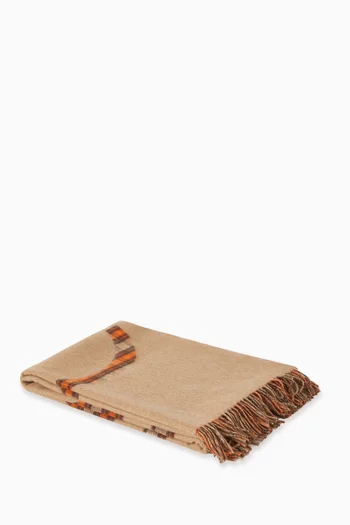 بطانية بشعار الماركة، 140 × 180 سم