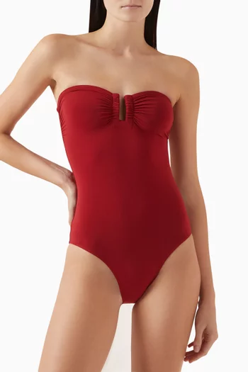 Cassiopée Bustier One-piece Swimsuit
