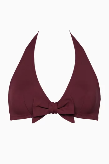 Style Full-cup Triangle Bikini Top