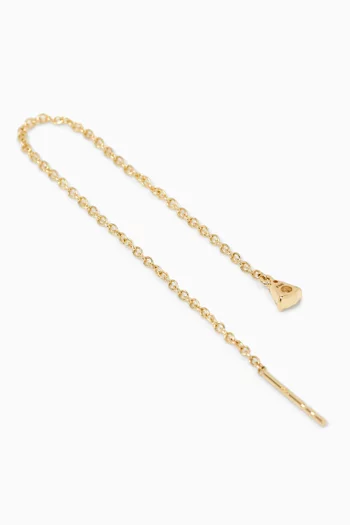 Perfect Pear Diamond Single Earring in 14kt Gold