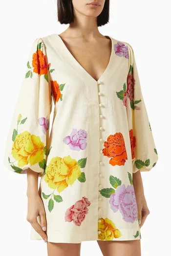 Rosetta Mini Dress in Cotton