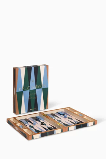 Lacquered Backgammon Set